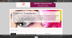 Desktop Screenshot of clairetralaleres.over-blog.com