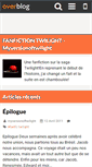Mobile Screenshot of myversionoftwilight.over-blog.com