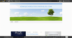 Desktop Screenshot of edwigechirouter.over-blog.com