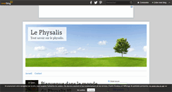 Desktop Screenshot of physalis.over-blog.com