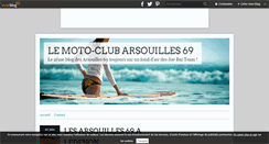 Desktop Screenshot of moto-club-arsouilles69.over-blog.com