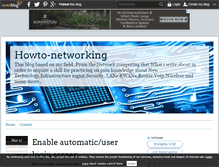Tablet Screenshot of howto-networking.over-blog.com