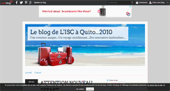 Desktop Screenshot of iscquito2010.over-blog.com