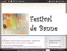 Tablet Screenshot of festivaldebanne.over-blog.com