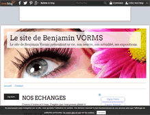 Tablet Screenshot of benjaminvorms.over-blog.com