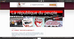 Desktop Screenshot of larepubliquedupeuple.over-blog.com