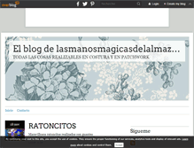 Tablet Screenshot of lasmanosmagicasdelalmazuela.over-blog.es