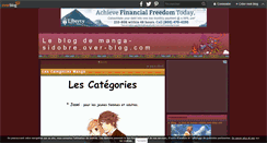 Desktop Screenshot of manga-sidobre.over-blog.com