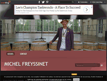 Tablet Screenshot of michelfreyssinet.over-blog.com
