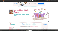 Desktop Screenshot of lesideesdemarieclaire.over-blog.com