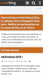Mobile Screenshot of compagnie7emeacte.over-blog.com