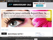 Tablet Screenshot of compagnie7emeacte.over-blog.com