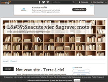 Tablet Screenshot of levieramots.over-blog.com