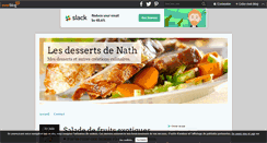 Desktop Screenshot of les.desserts.de.nath.over-blog.com