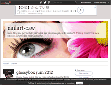 Tablet Screenshot of nailart-caw.over-blog.com