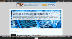 Desktop Screenshot of chaussures-minceur.over-blog.com