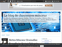 Tablet Screenshot of chaussures-minceur.over-blog.com