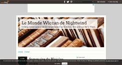 Desktop Screenshot of nightwind.over-blog.fr