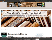 Tablet Screenshot of nightwind.over-blog.fr