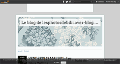Desktop Screenshot of lesphotosdebibi.over-blog.com