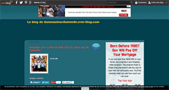 Desktop Screenshot of danseautourdumonde.over-blog.com