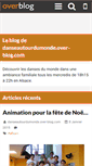 Mobile Screenshot of danseautourdumonde.over-blog.com