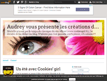 Tablet Screenshot of cookiesgirl.over-blog.com