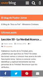 Mobile Screenshot of el-blog-del-pastor-jaime.over-blog.es