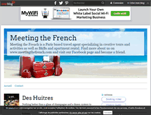 Tablet Screenshot of meeting-the-french.over-blog.com