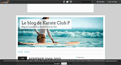 Desktop Screenshot of karateclubdepau.over-blog.com