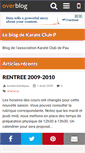 Mobile Screenshot of karateclubdepau.over-blog.com