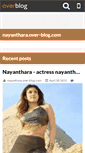 Mobile Screenshot of nayanthara.over-blog.com