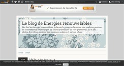 Desktop Screenshot of energies-renouvelables.over-blog.com