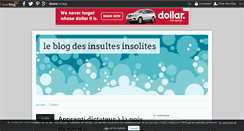 Desktop Screenshot of insultes.over-blog.com