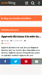 Mobile Screenshot of insultes.over-blog.com