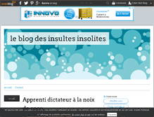 Tablet Screenshot of insultes.over-blog.com