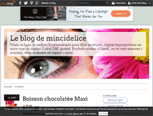 Tablet Screenshot of diete-proteinee-mincidelice.over-blog.com