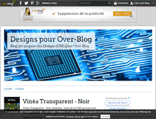 Tablet Screenshot of design.over-blog.fr