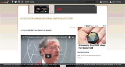 Desktop Screenshot of aminajournal.over-blog.com