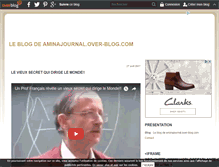 Tablet Screenshot of aminajournal.over-blog.com
