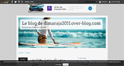 Desktop Screenshot of dimaraja2011.over-blog.com