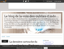 Tablet Screenshot of la-voix-des-oublies-d.indochine.over-blog.com