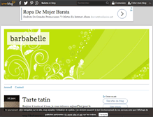 Tablet Screenshot of barbabelle.over-blog.com