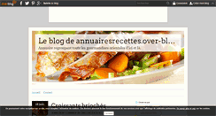 Desktop Screenshot of annuairesrecettes.over-blog.com