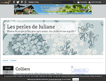 Tablet Screenshot of julianeperles.over-blog.com
