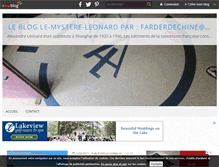 Tablet Screenshot of le-mystere-leonard.over-blog.com