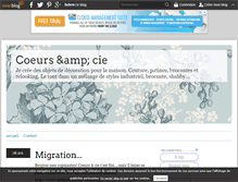 Tablet Screenshot of coeursetcompagnie.over-blog.com