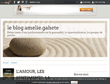 Tablet Screenshot of amelie.gahete.over-blog.com