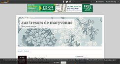 Desktop Screenshot of maryvonnek.over-blog.com