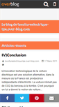 Mobile Screenshot of lavoitureelectrique-tpe.over-blog.com